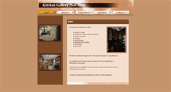 Desktop Screenshot of kitchengalleryny.com