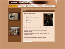 Tablet Screenshot of kitchengalleryny.com